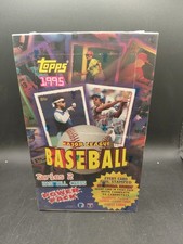 VINTAGE 1995 TOPPS BASEBALL SERIES 2 SEALED 36 WAX PACK  BOX