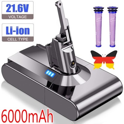 Akku w/ Filter Für Dyson Vacuum V8 SV10 Ersatzakku Animal Absolute Staubsauger