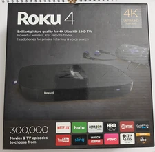 Roku 4 Model 4400X – Complete in Box – Ideal for Developers / Modding