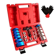 SGT Crank Bearing Camshaft Seal Installer and Remover Set,22pcs Crank Red