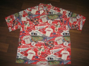 cleveland indians hawaiian shirt