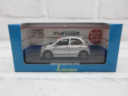 1:43 Kyosho J Collection Nissan March Micra 12SR Nismo Festival 2011 Silver - Picture 10 of 10