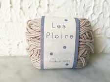 Les Plaire 100 Cotton Yarn - 1 Skein Color Beige