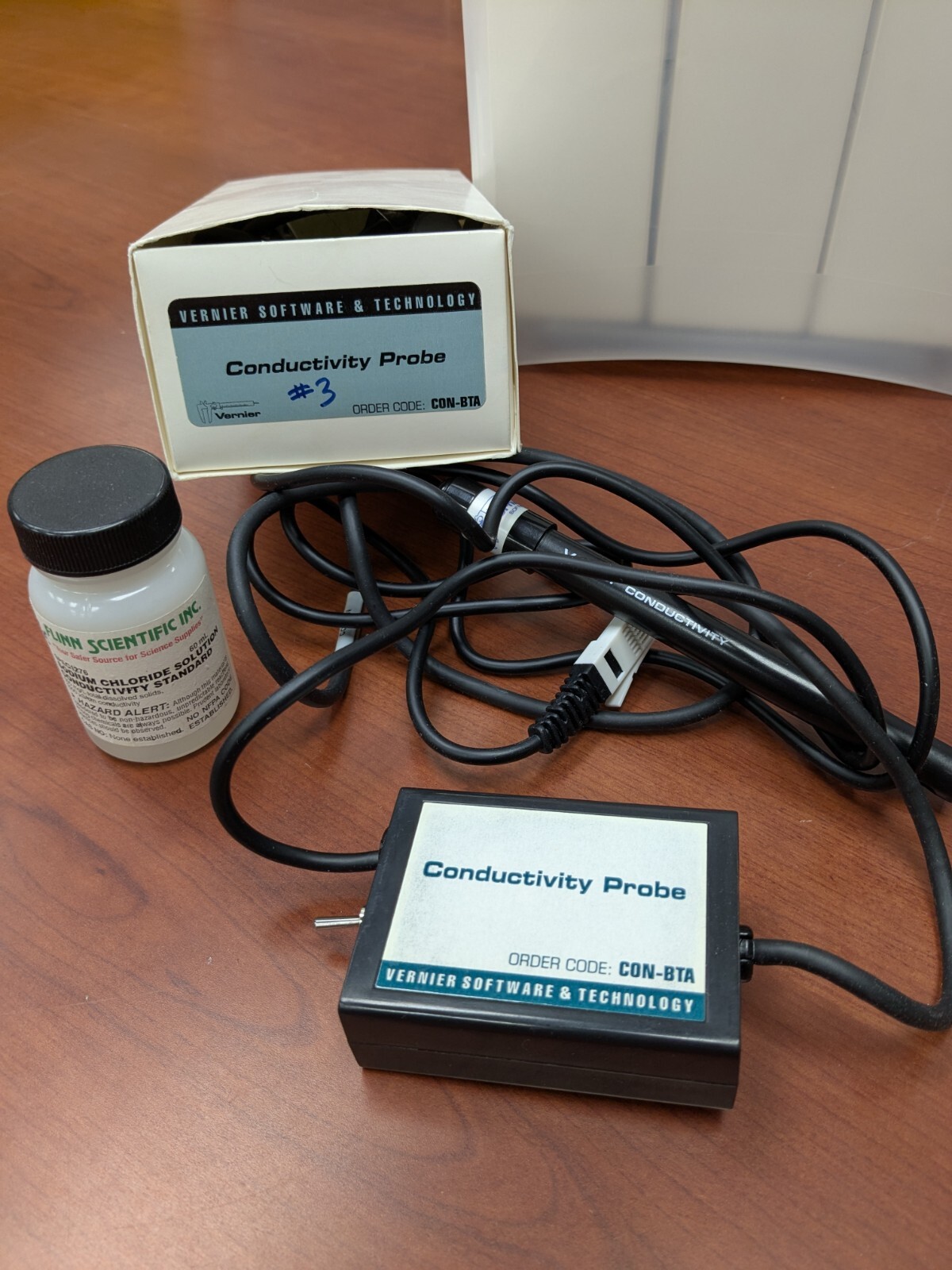 Vernier Conductivity Probe