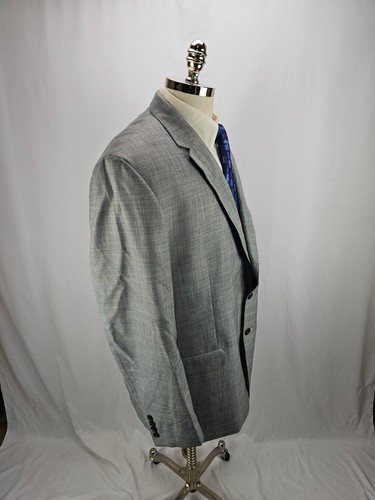 Chaps Men's Gray Blazer Jacket 48L - Picture 2 of 8