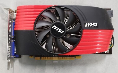MSI Nvidia GeForce 550GTX Ti 1GB PCI-E Dual DVI SLI Video Card HDMI M2D1GD5/OC