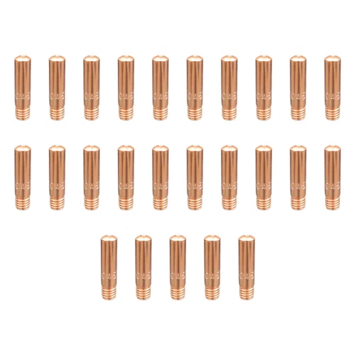 Punta de contacto de pistola de soldadura MIG-50 piezas para Tweco #2 Lincoln 200 - 400A .030 .035 045 - Imagen 1 de 9