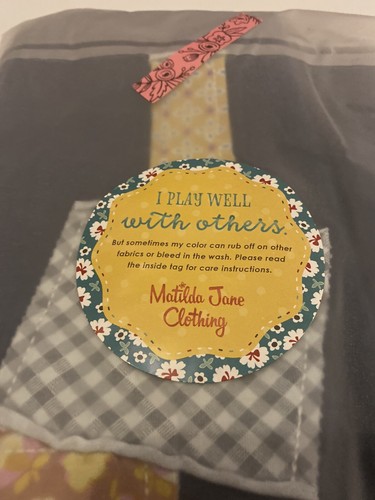NWT Matilda Jane Patchwork Jegging Jeans Girls Size 8 - Brand New - Picture 9 of 11
