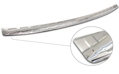 Brushed Stainless Steel Rear Bumper Protector for 2022-2023 Hyundai Tucson