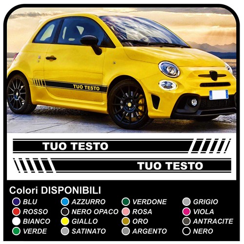 Adesivi Laterali Per Suzuki Jimny - Strisce Off-Road 4x4 - Pellicola Air Free Gialla