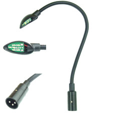 LED Mischpultlampe XLR 3-pol Schwanenhalslampe Flexilight Mixerlampe Minilight