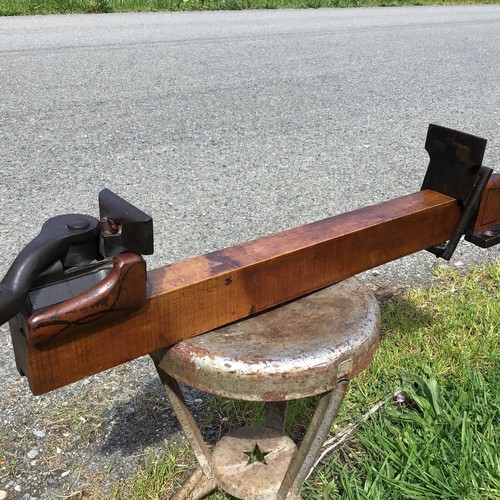 Vintage Bench Vise . The Only One Known To Exist ? Charles Gatchels Patent 1891 - Picture 21 of 24