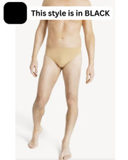 Mondor 266 BLACK Small Cotton Mens Dance Belt