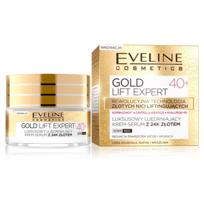 Eveline Gold Lift Expert Tages- & Nachtcreme 40+ Anti-Aging 50 ml
