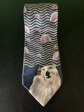 Coca-Cola Polar Bear 100 Silk Tie ONE DAY SHIPPING 