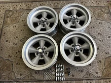 RARE 4 VINTAGE  REAL  APPLIANCE JAPAN TORQ - THRUST  STYLE 15x7 FORD 4 1/2 MOPAR