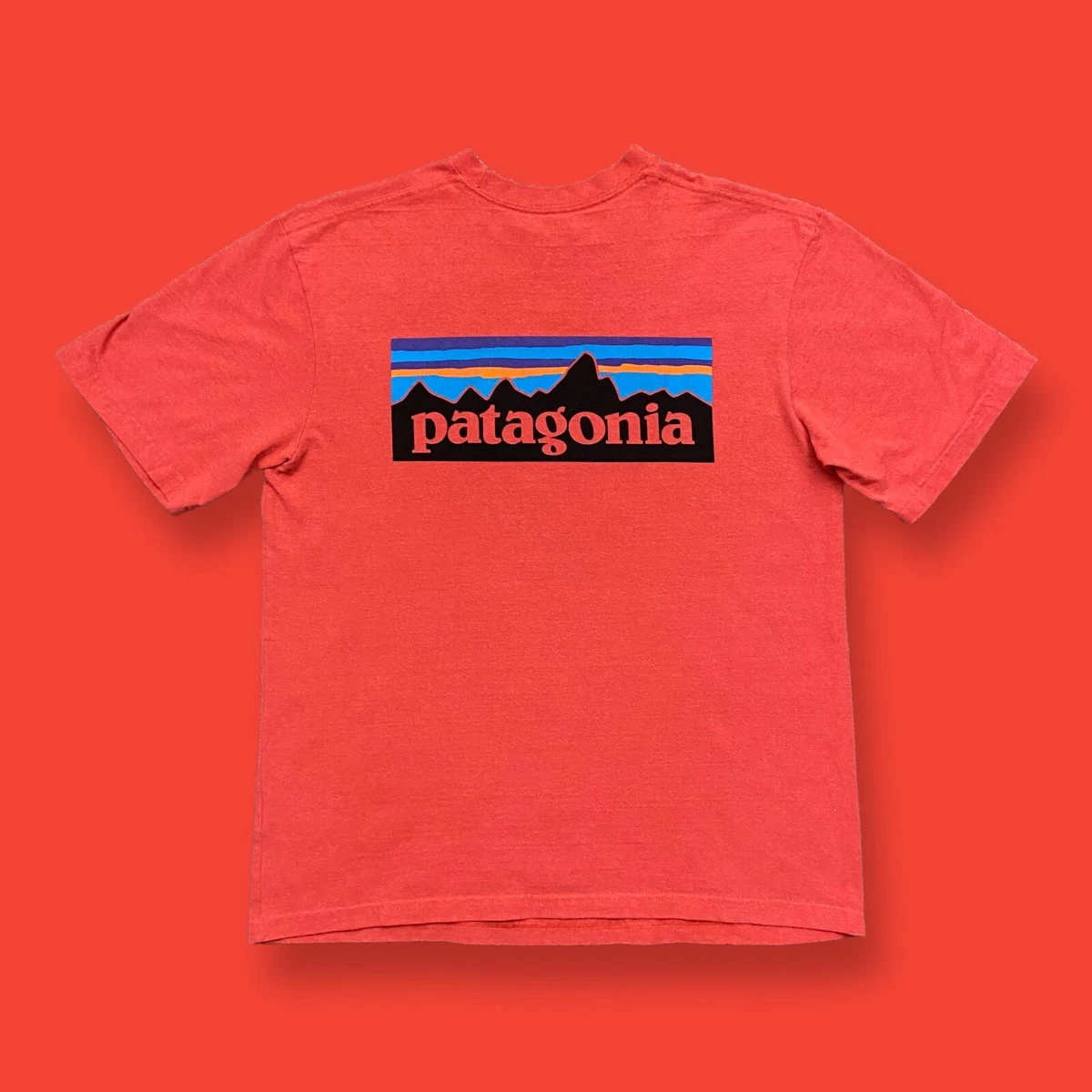 Red sales patagonia shirt
