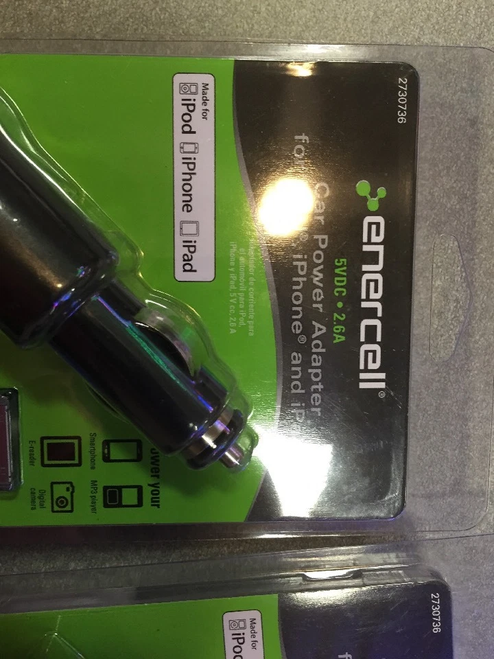 Car Power Adapter ( Charger ) for iPhone , iPad , iPod with USB Port - Image 2 of 4