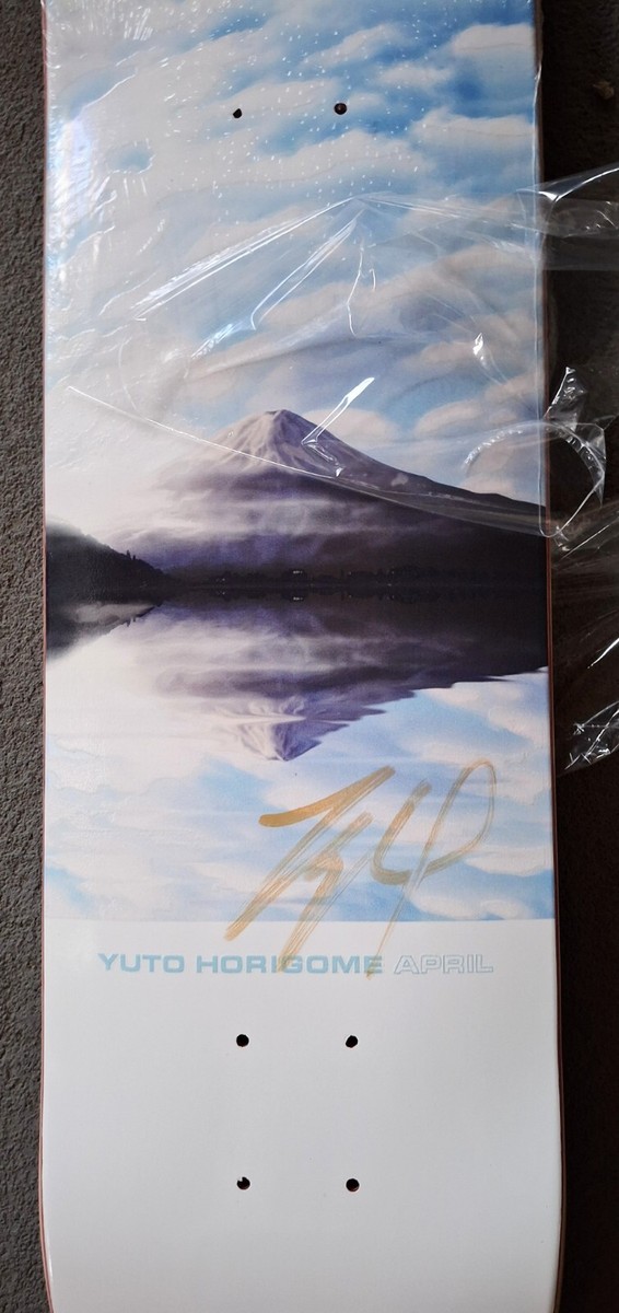YUTO HORIGOME Signed April FUJI 2 8.0 Skateboard Deck - Olympic