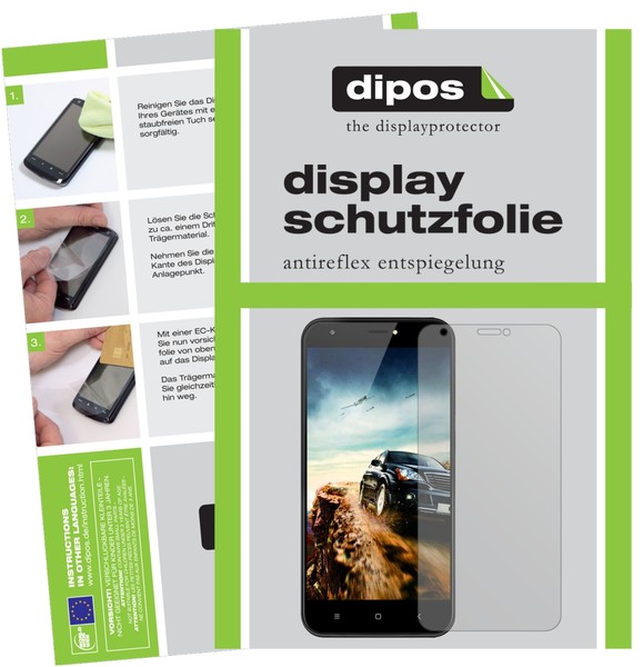 6X Schutzfolie FüR Ulefone S7 Pro Matt Displayschutzfolie Folie Display Schutz-image