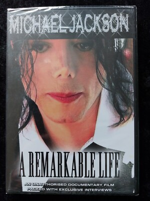 MICHAEL JACKSON**A REMARKABLE LIFE DVD**UNAUTHORISED**NEW & SEALED
