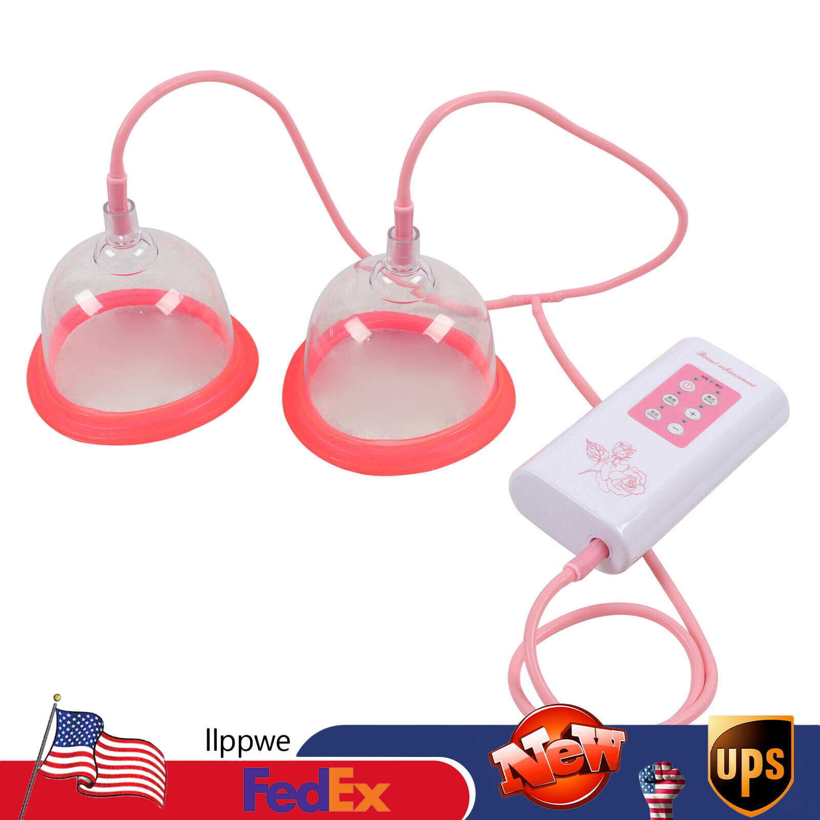 Electric Breast Pump Massager for Enlargement B Cup Boost-image