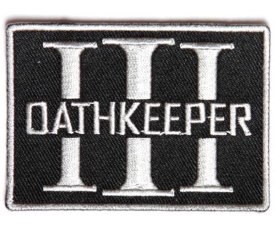 EMBROIDERED PATCH  OATH JACKET VEST SHIRT MOTORCYCLE HELMET HARLEY HONDA FLH FXR