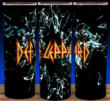Def Leppard Rock Music Cup Mug Tumbler 20oz