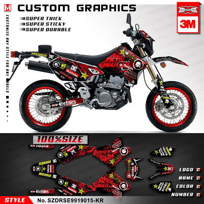 Polaris Predator 500 Kungfu Graphics Custom Decal Kit For Suzuki