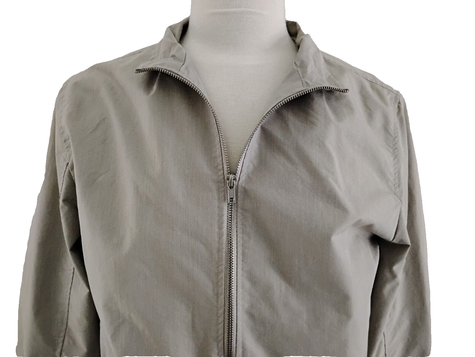 Structure Collection Mens Medium Jacket Beige Lin… - image 9