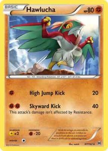 Hawlucha 87/162 Rare XY - BREAKthrough Pokemon TCG