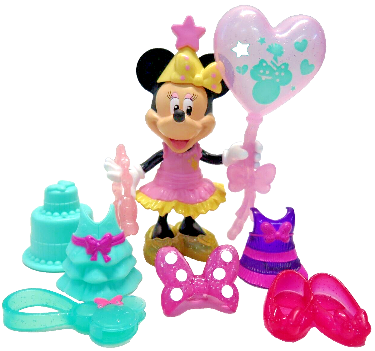 RARE Minnie Mouse Bowtique Snap N Style Birthday Gala 99% Complete