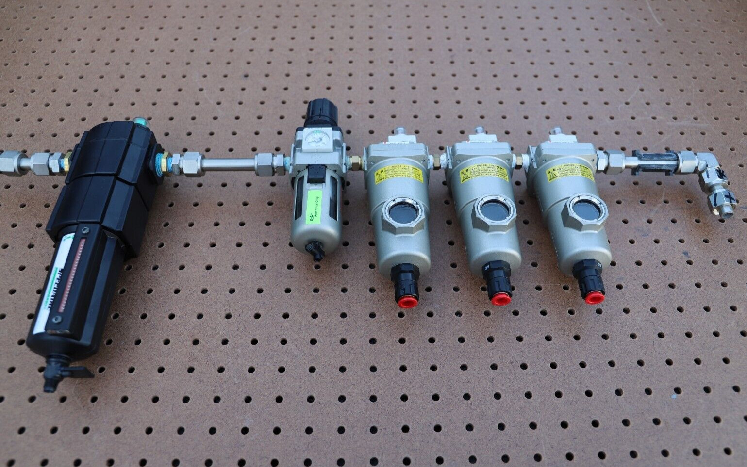 SMC ASSEMBLY AMD150C-N02D-T & SPEEDAIRE 4ZL53 AIR LINE LUBRICATOR