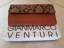 Portafoglio da donna GMV in cuoio - Gianmarco Venturi - 19x11 - Nuovo