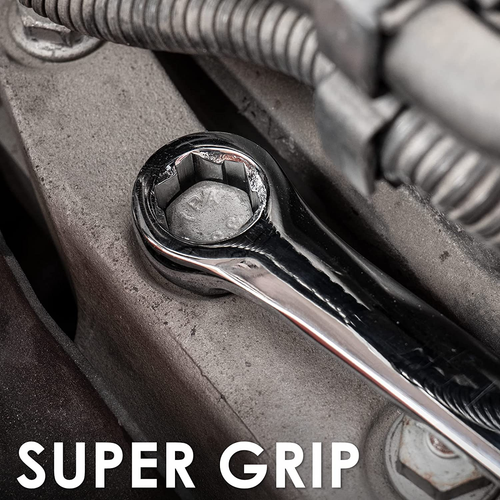 5-Piece Extra Long Box End Wrench Set, Metric 8Mm-19Mm, 6 Point Extended - Picture 8 of 9