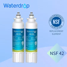 Waterdrop ADQ73613401 Refrigerator Water Filter Replacement for LG® LT800P®（2）