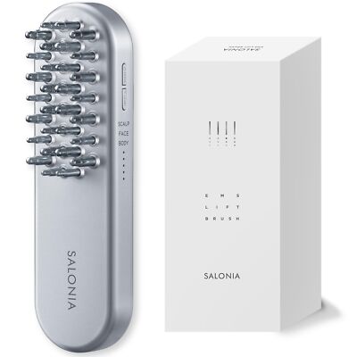 (未開封)SALONIA EMS LIFT BRUSH SAL222065L NEW SALONIA EMS Lift Brush Face Care Beauty Esthetic Facial