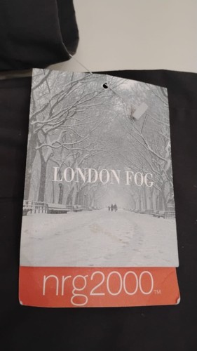 NWT London Fog Men nrg2000 Men's Dark Grey Insulated Coat Size Large New W Tags - Picture 4 of 14