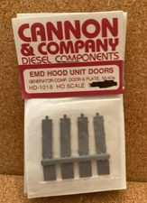 EMD Diesel Hood Unit Doors Generator Door & Plate 35/40s Cannon & Co HD-1018 HO