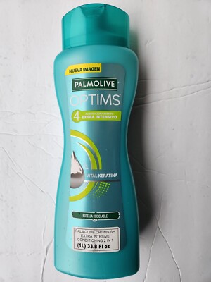 NEW LOOK PALMOLIVE OPTIMS SHAMPOO EXTRA INTENSIVE CONDITIONING 2 IN 1  33.8 OZ