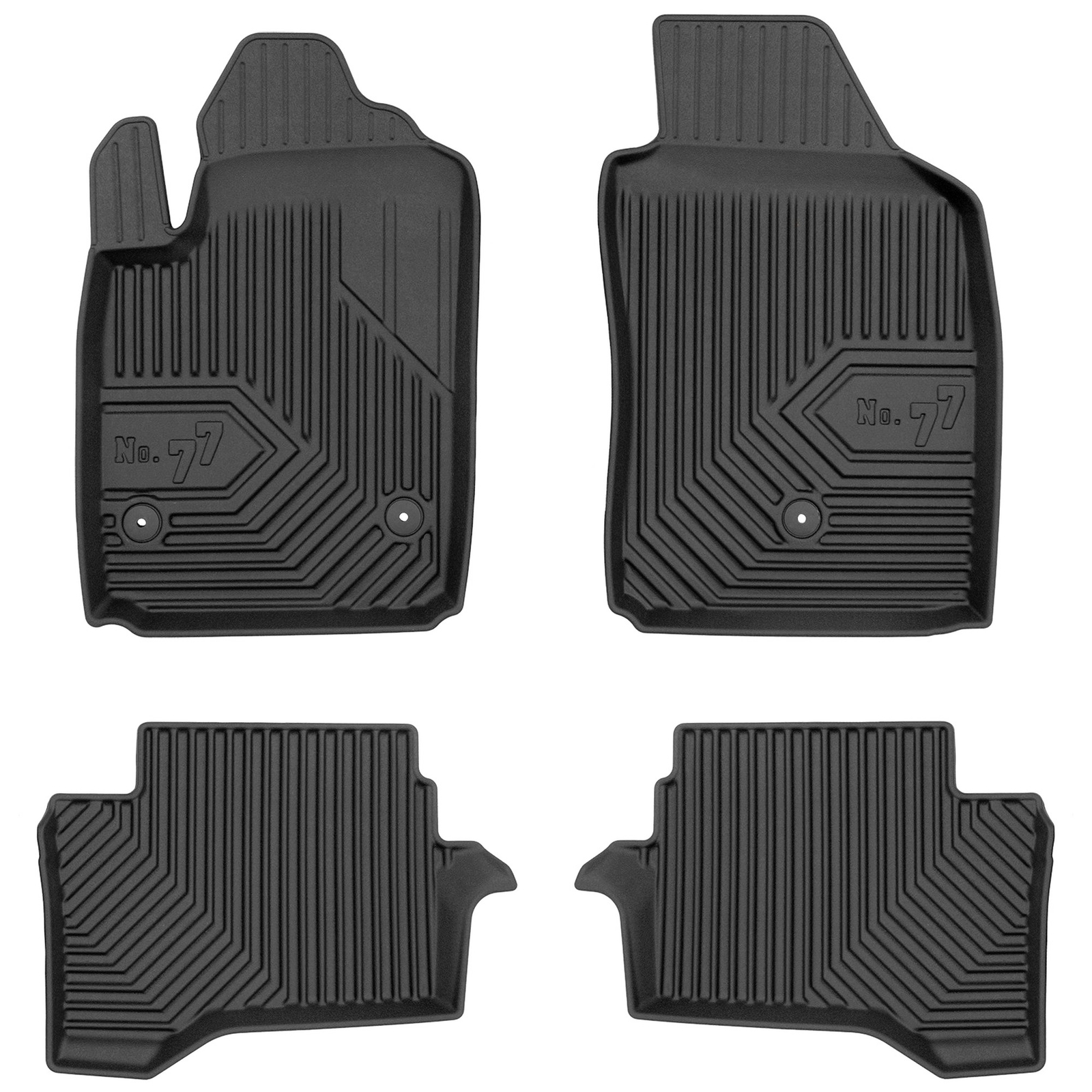 Tapis de sol TPE Frogum No.77 ensemble tapis voiture Fiat 500e