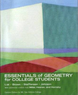 Essentials of Geometry for College Students (Custom Edition for Mt - ACCEPTABLE