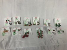 Christmas Claire's earrings