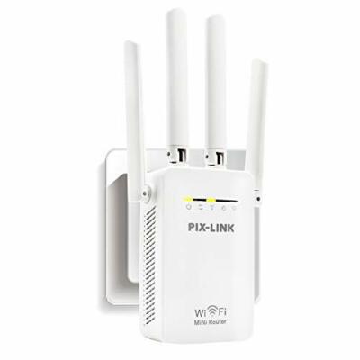 WiFi Extender Internet Booster with 4 External Antennas Wireless Network... 