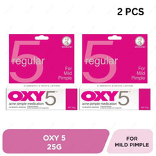 2 x OXY 5 Acne Treatment 25g - 5 Benzoyl Peroxide for Mild Acne Pimple Care