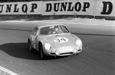 Edgar Barth & Hans Herrmann Porsche 356 B Abarth 695 GS & 4 1962 Old Photo 6