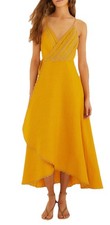 FARM Rio Bananas Maxi Wrap Dress New size S
