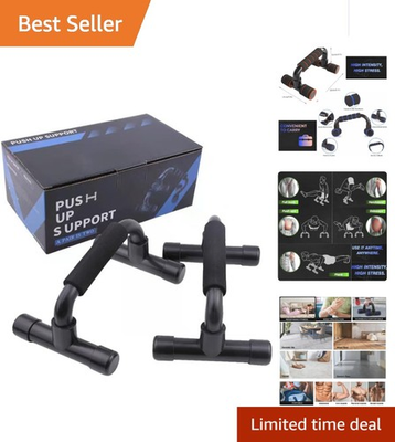 #ad Non Slip Push Up Bars for Effective Upper Body Workouts – Lightweight amp; Durable $9.99