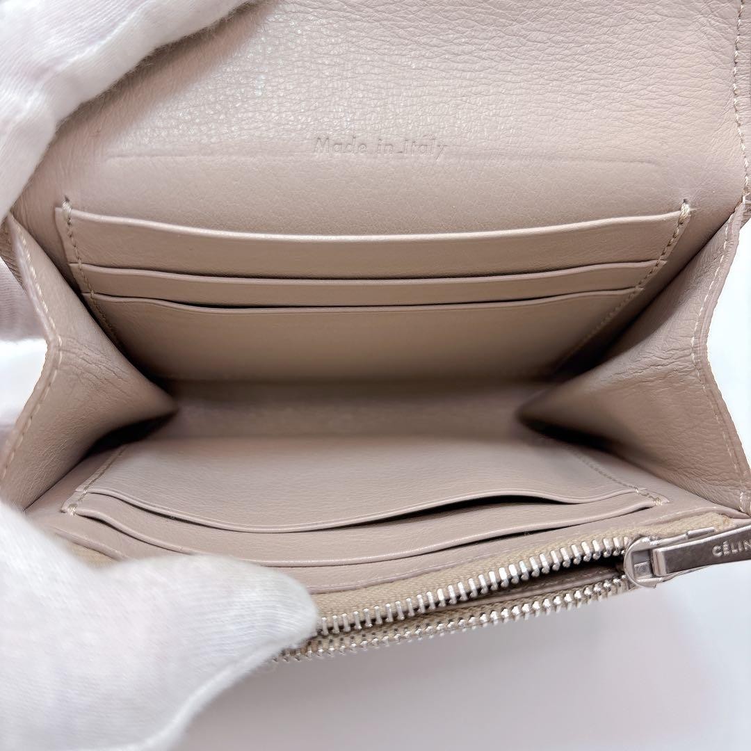 CELINE Trotter Multi function Compact Wallet14105 - image 5