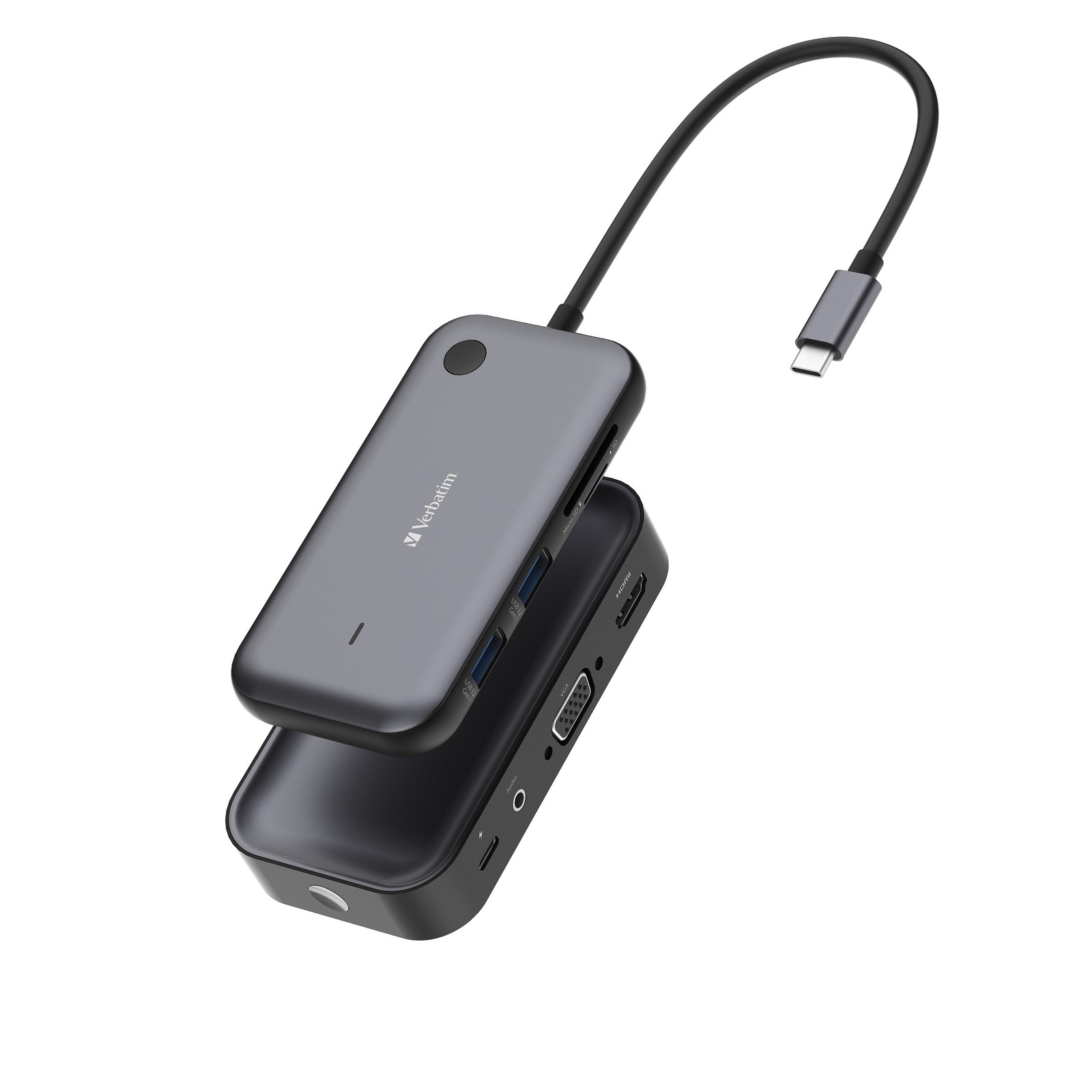 Verbatim 32146 Kit Wireless Display: HDMI + VGA + Hub USB 3.2